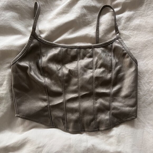 Kirious Space Age Set Crop Top Cyberpunk Steampunk XL - Picture 1 of 3